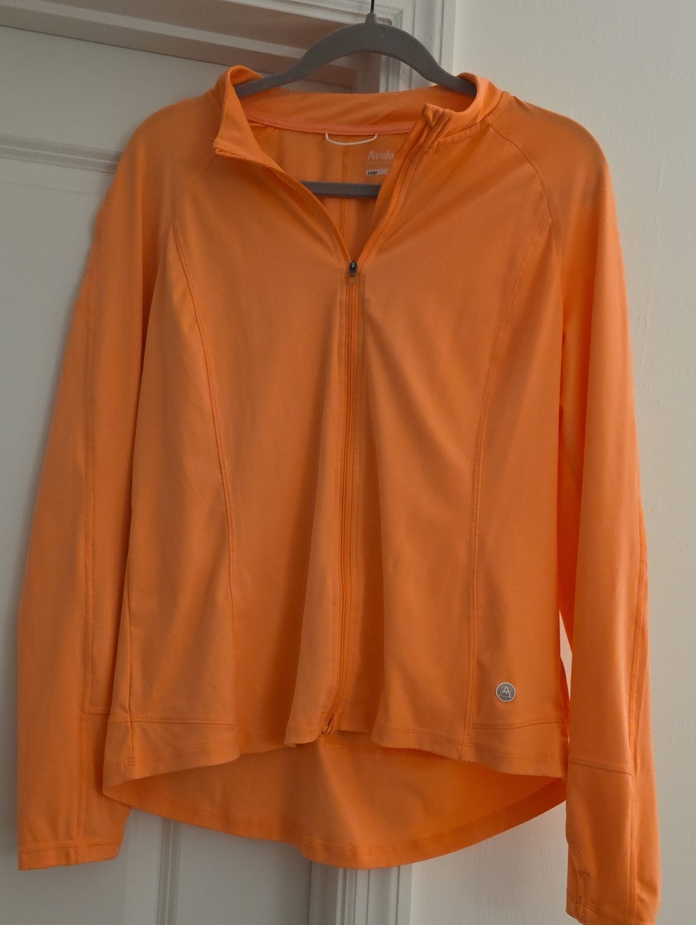 Avalanche Women's Soft Coral/Peach Full-Zip SPF Jacket